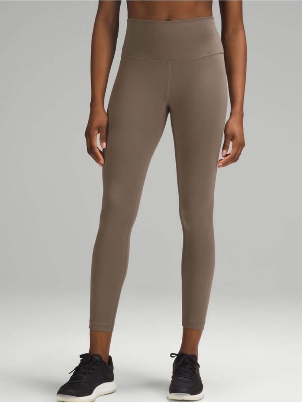 lululemon Wunder Under HR Leggings in Nomad & free tote - Picture 2 of 8